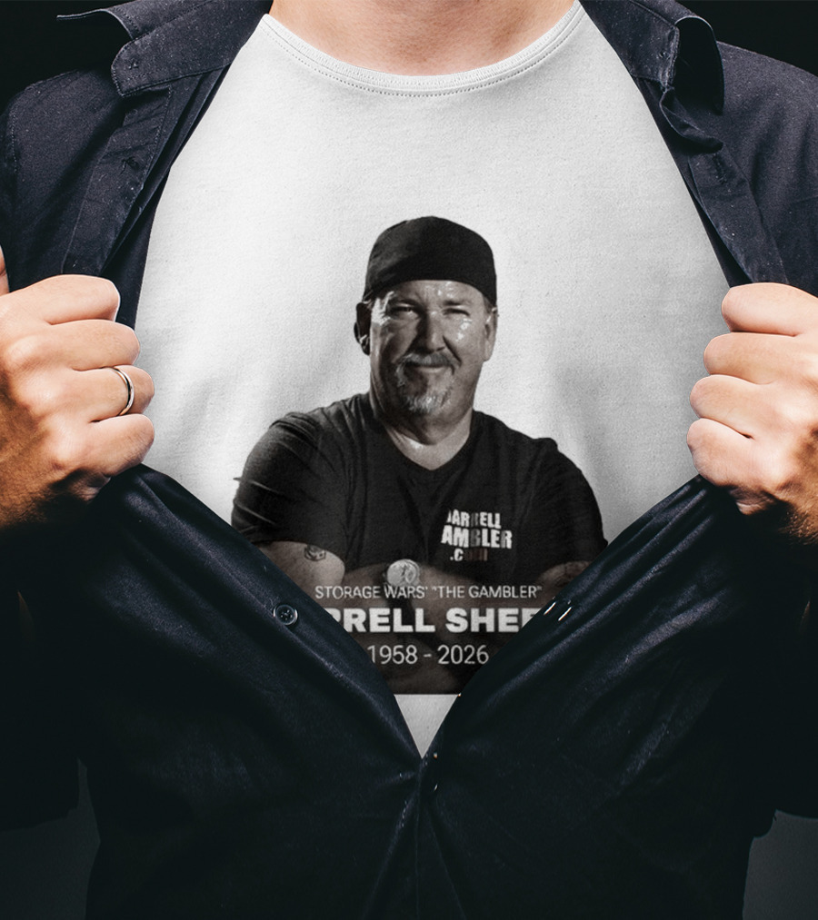 Storage Wars The Gambler Darrell Sheets 1958 2026 T-Shirt