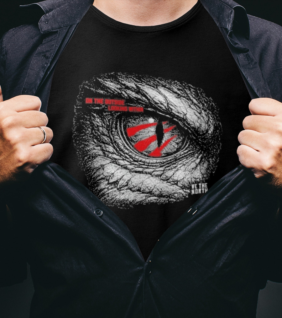 2026 Raptors Game 3 On The Outside Looking Within We The North T-Shirt