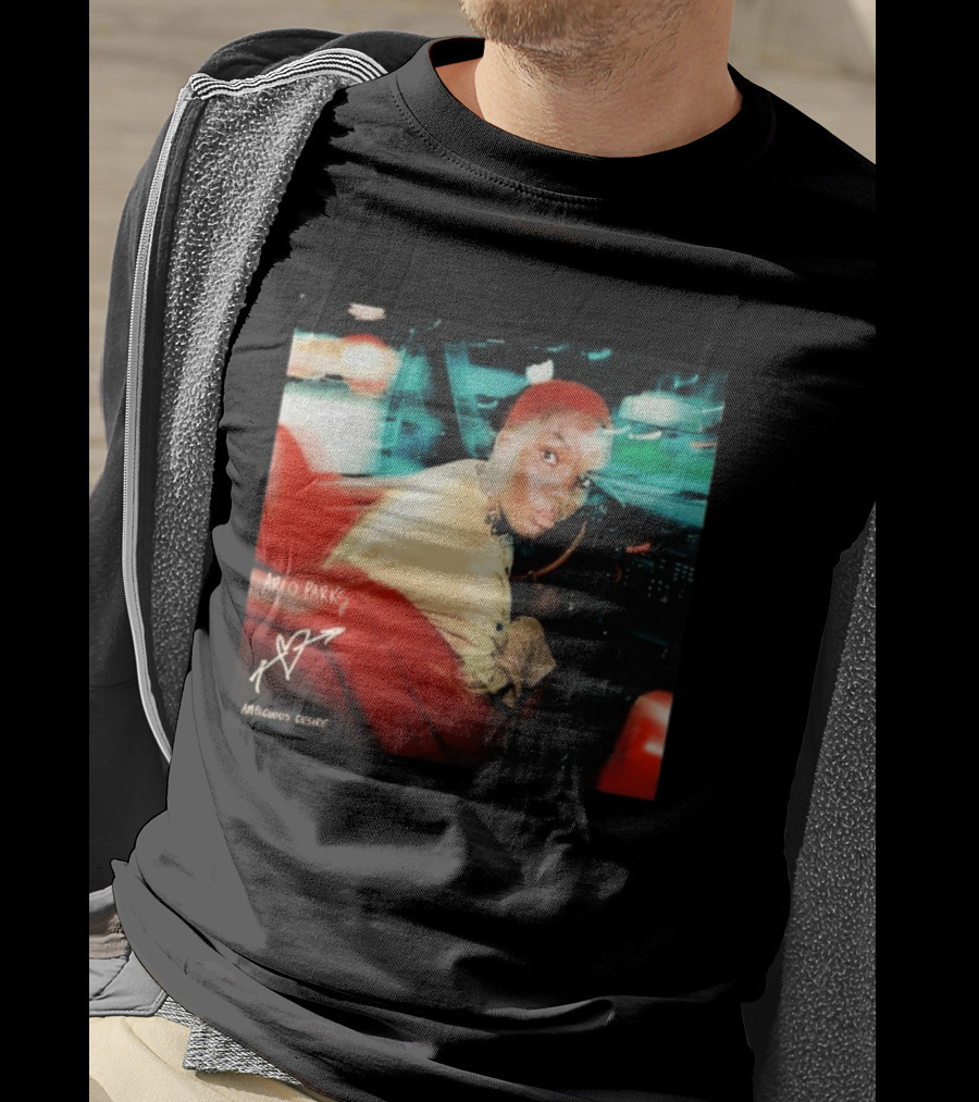 Arlo Parks Ambiguous Desire Heart Signature Vibrant Driving Scene T-Shirt