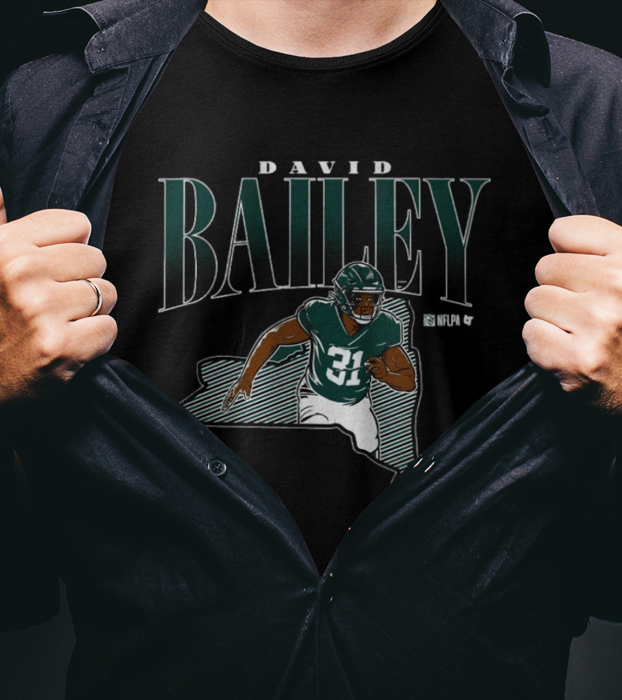 David Bailey New York 31 Player 2026 NFL Draft Prospect New York Jets Lineup T-Shirt