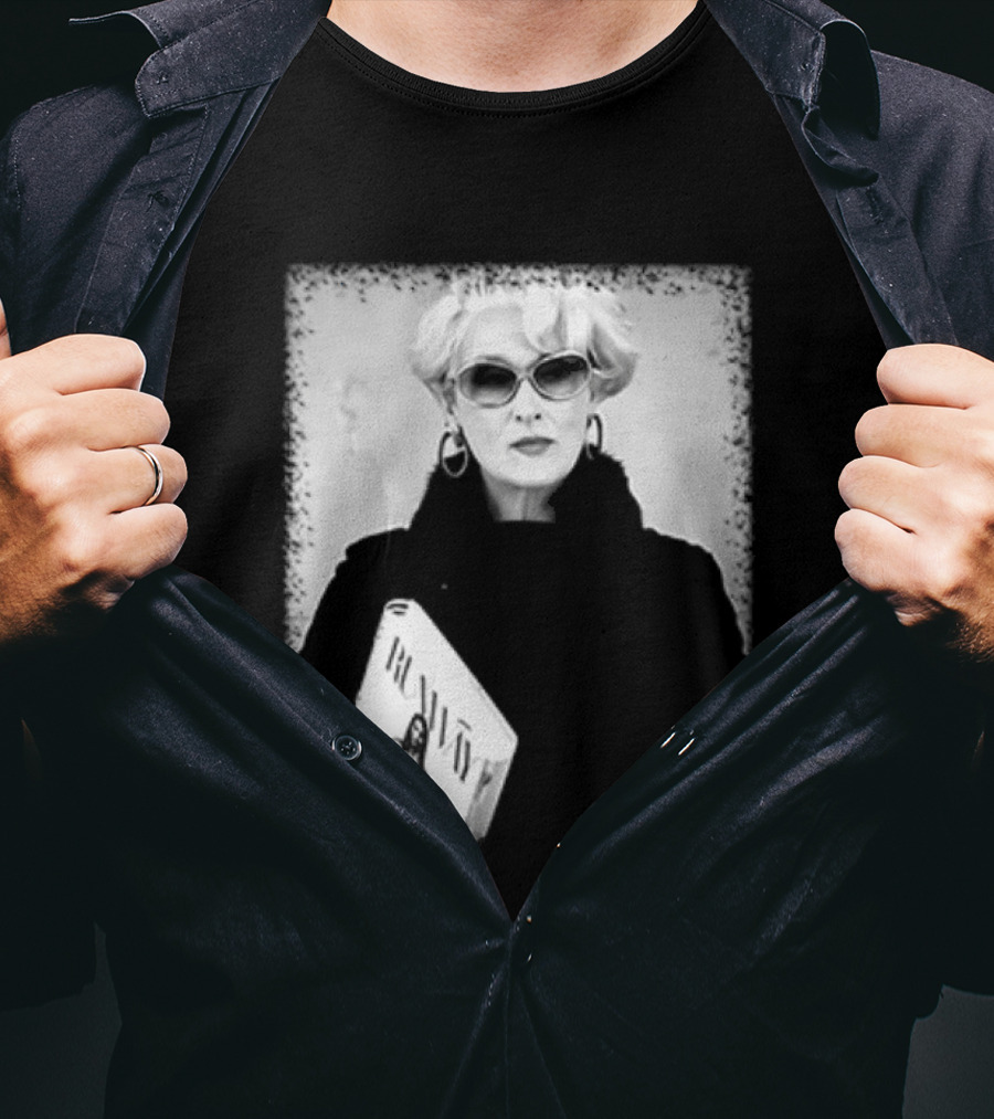 Miranda Priestly The Devil Wears Prada Iconic Fashion Editor T-Shirt