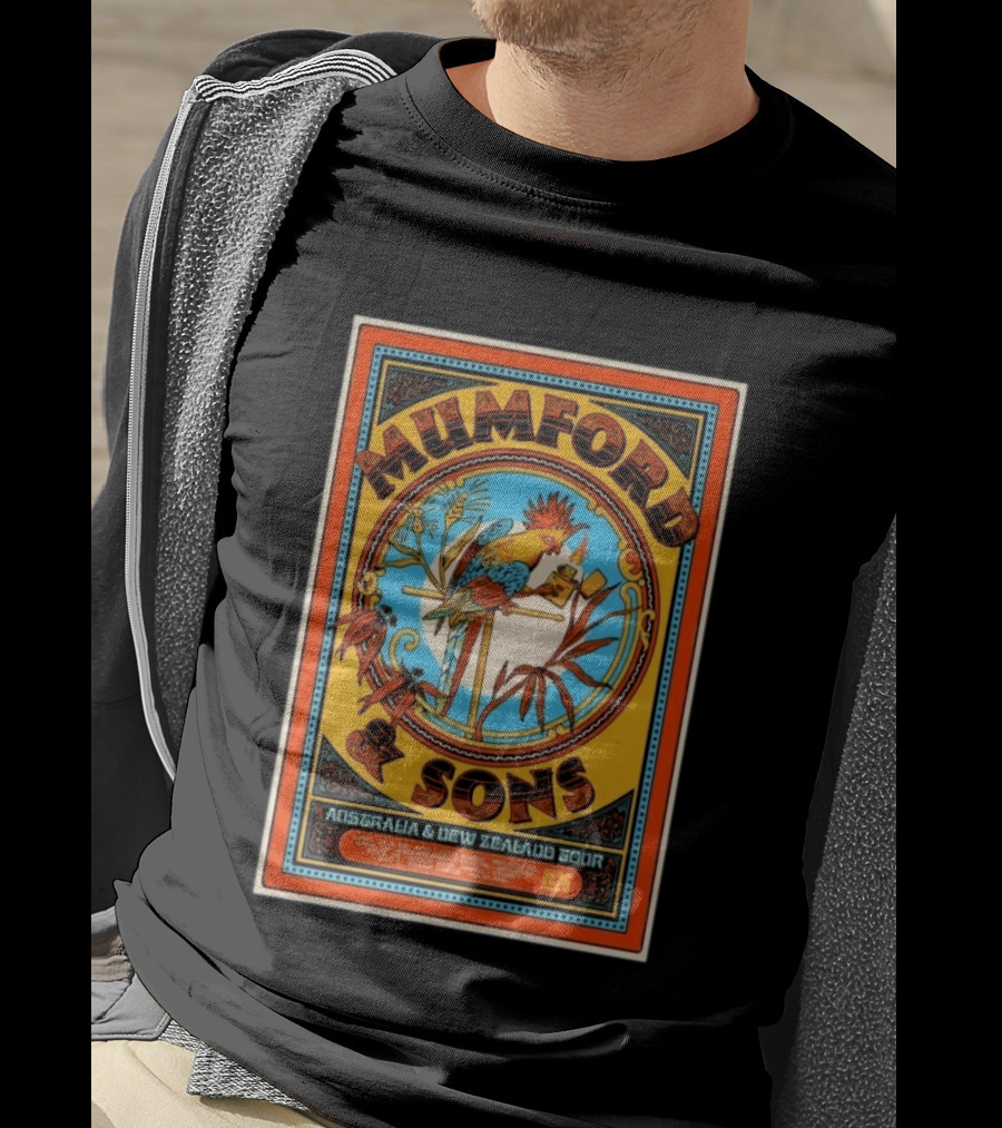 Mumford And Sons Australia New Zealand Tour May 2 2026 Concert T-Shirt