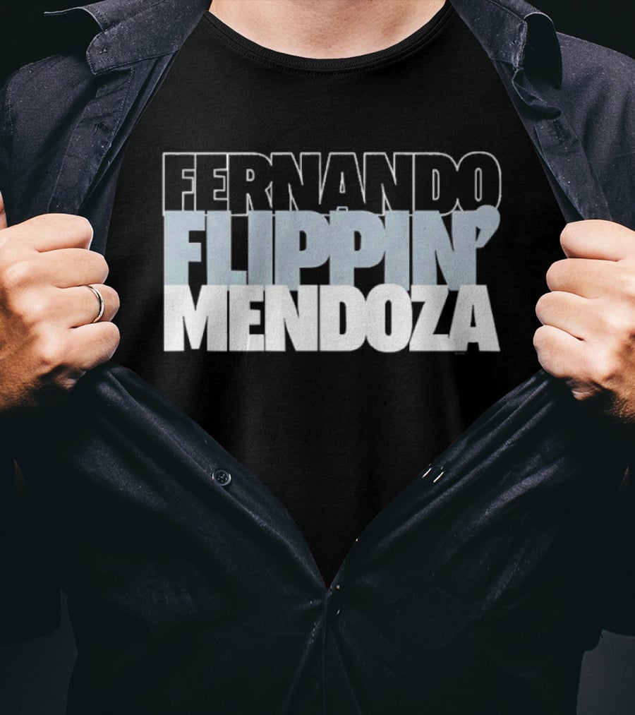 Fernando Flippin' Mendoza Las Vegas Raiders T-Shirt