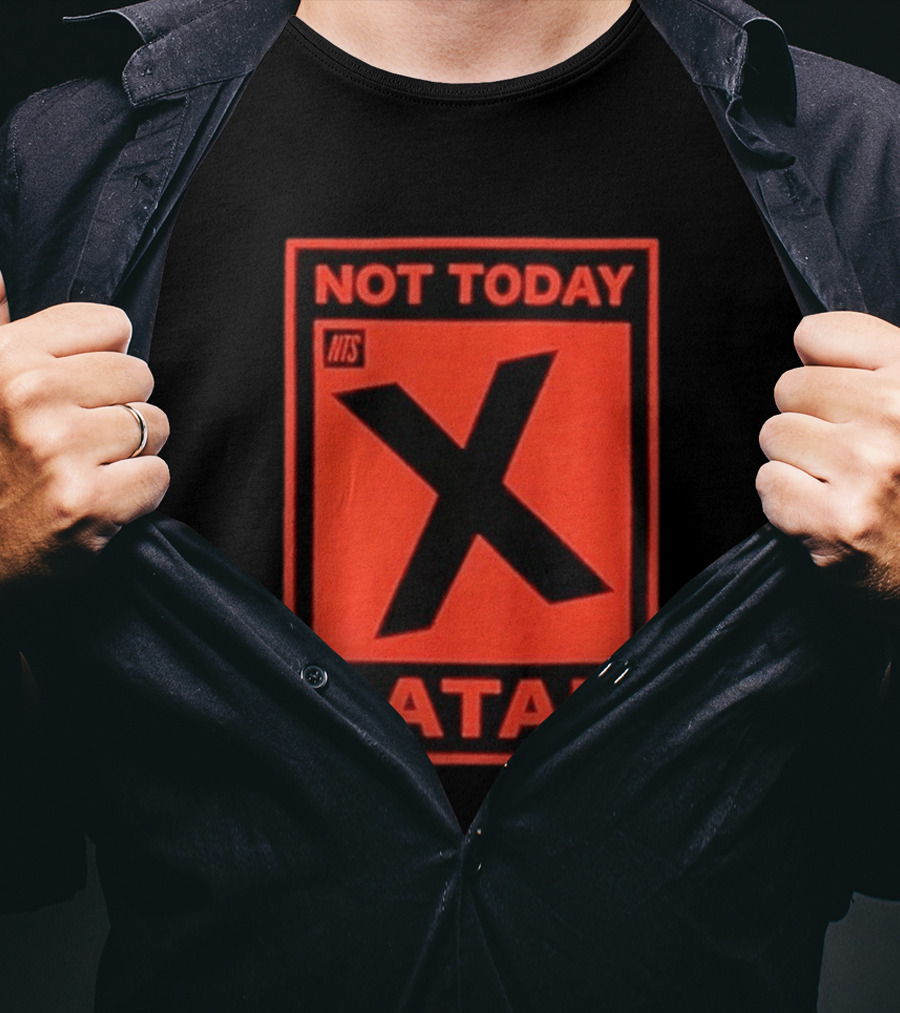 Not Today Satan NTS X Iconic Phrase T-Shirt