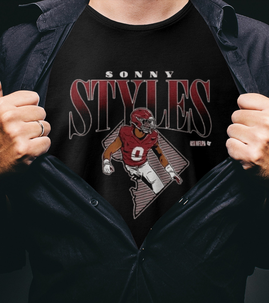 Sonny Styles State Star Remix Football Vintage Athletic T-Shirt