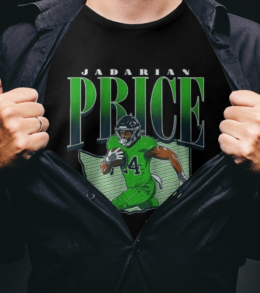 Jadarian Price Seattle Football 2026 Draft Prospect Player T-Shirt
