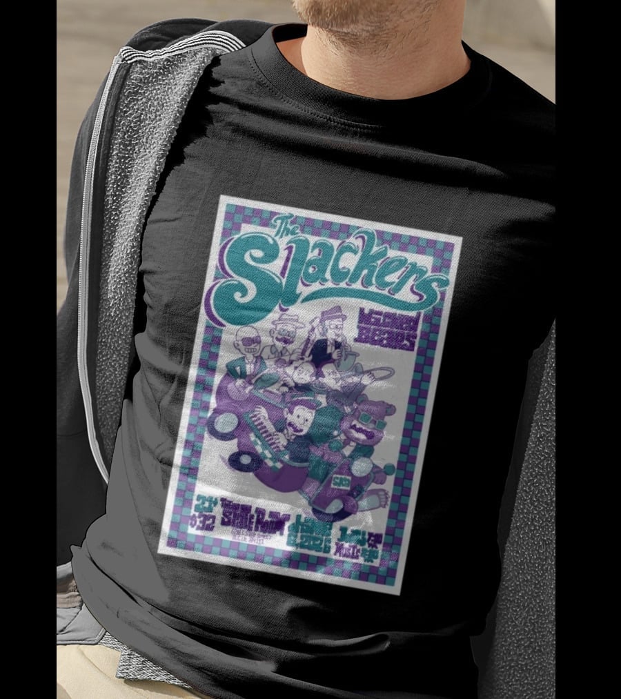 The Slackers Wocked Bears Concert June 6 2026 The State Room Salt Lake City T-Shirt