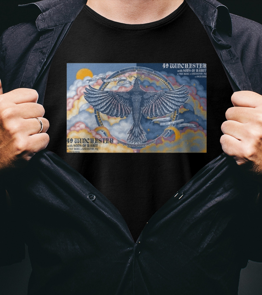 49 Winchester With Sons Of Habit At The Burl Lexington KY April 24 25 2026 Bird T-Shirt