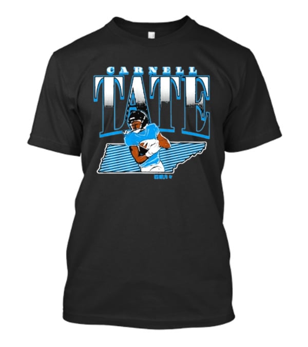 Carnell Tate State Star Athlete Football Blue T-Shirt