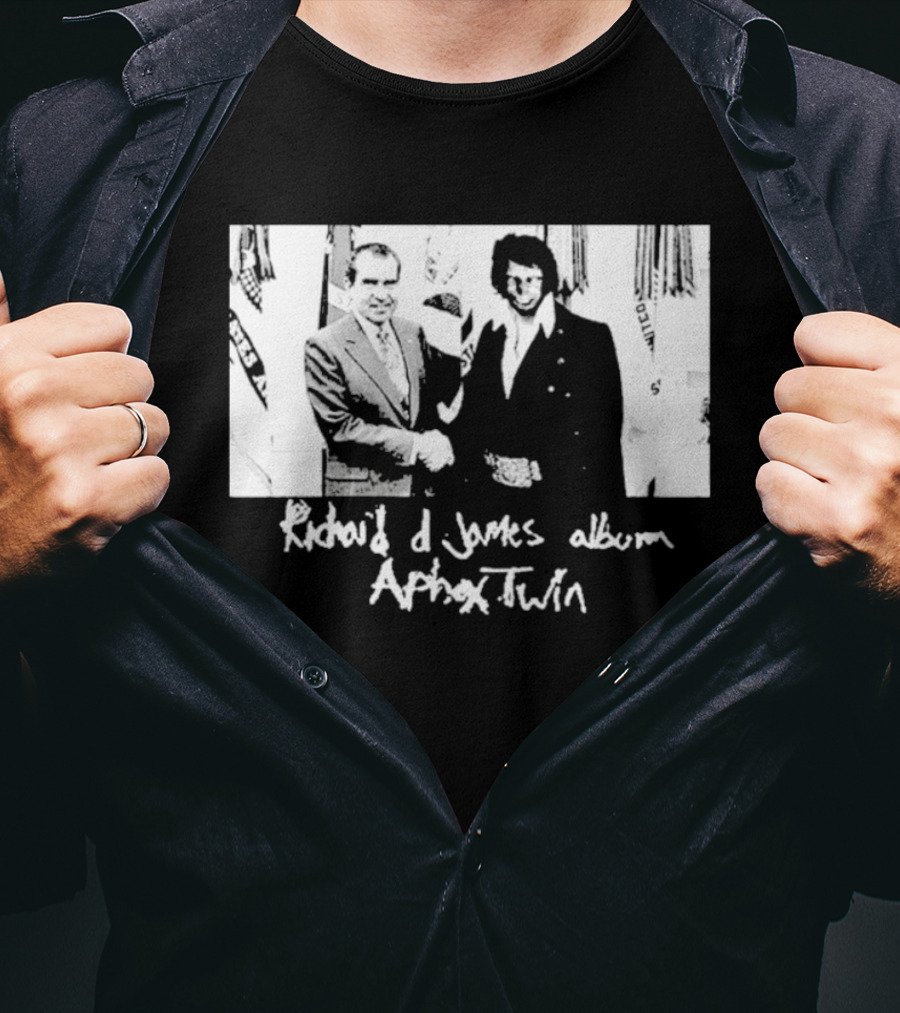 Richard D. James Album Aphex Twin Handshake T-Shirt