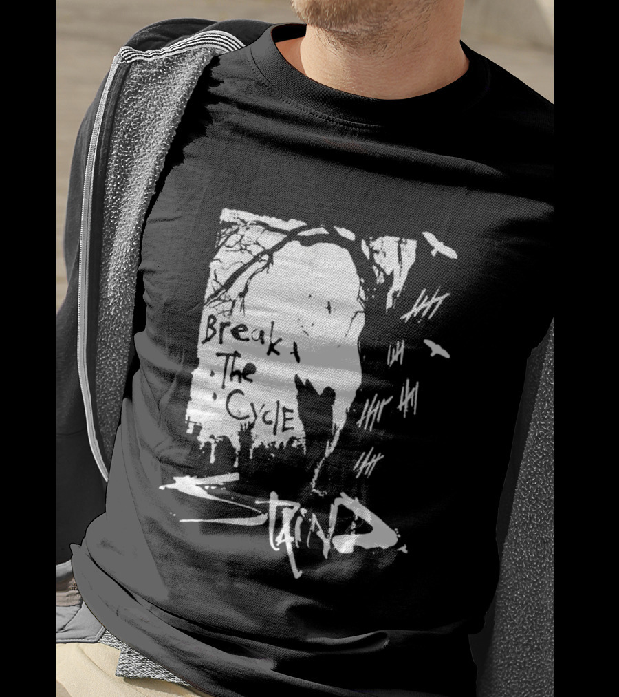 Staind Break The Cycle 25 Anniversary T-Shirt