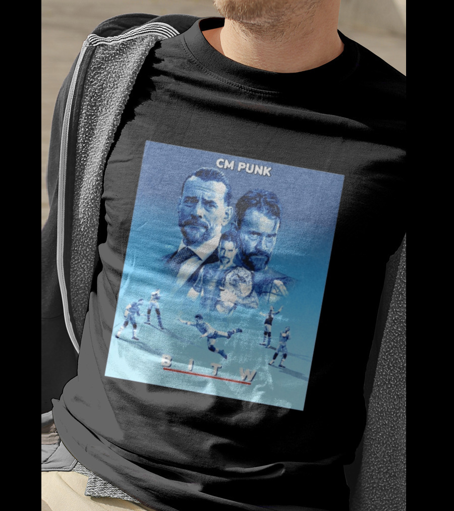 CM Punk BITW Wrestling Champion T-Shirt