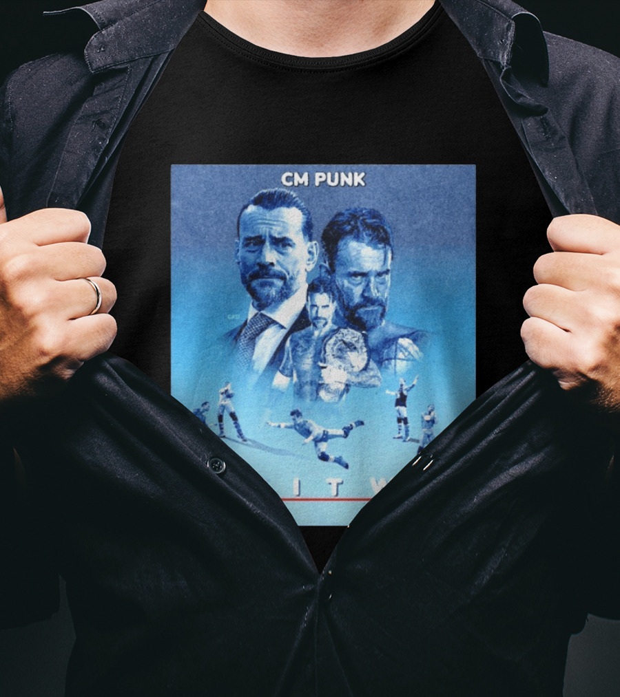 CM Punk BITW Wrestling Champion T-Shirt