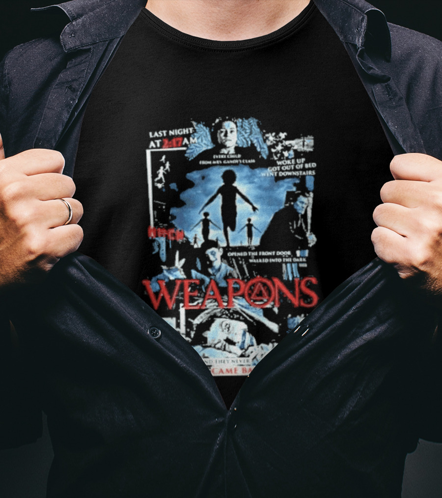 Creeporama Weapons They Never Came Back T-Shirt