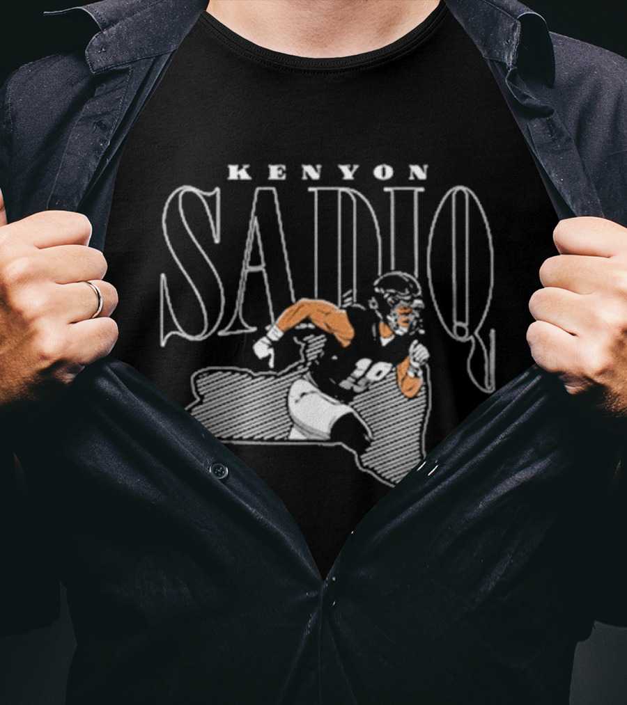 Kenyon Sadiq Star Athlete Football Action T-Shirt
