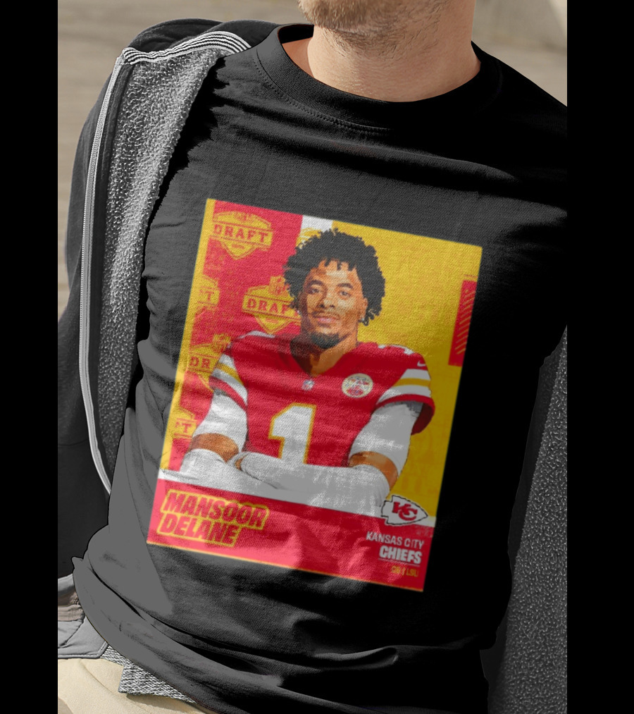 Mansoor Delane Kansas City Chiefs Draft 2026 NFL CB LSU T-Shirt