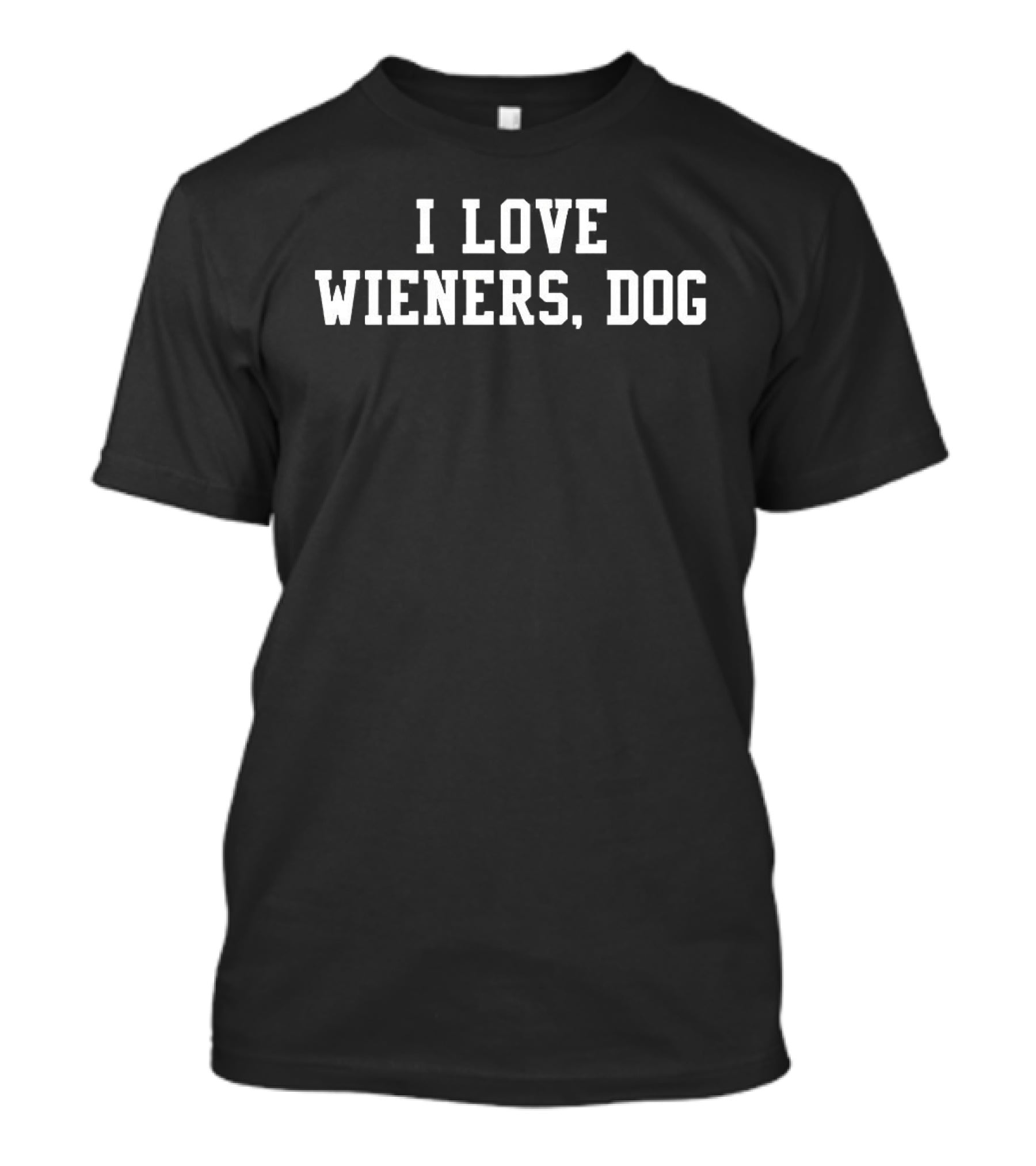 Brandon Walker I Love Wieners Dog T-Shirt