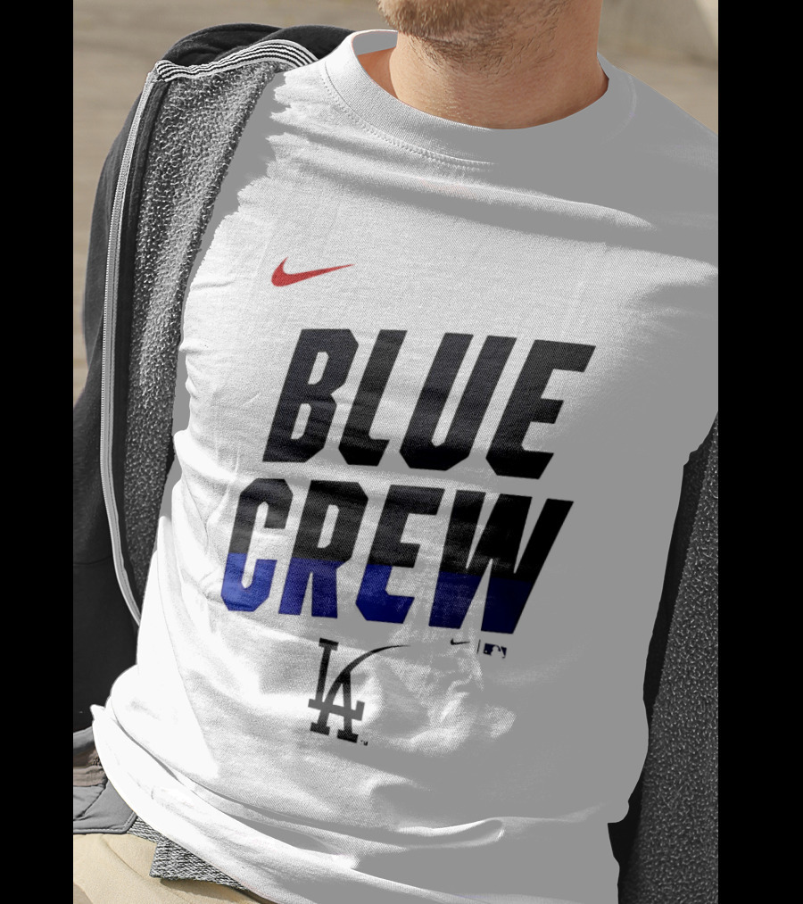 Nike Blue Crew Los Angeles Dodgers LA T-Shirt