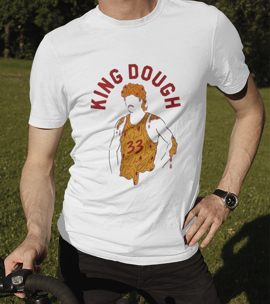 King Dough 33 Pizza Basketball T-Shirt
