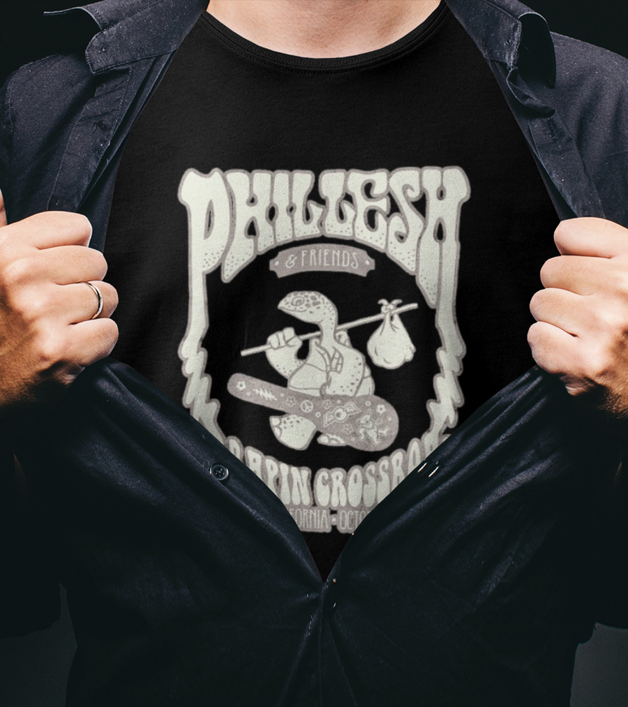 Phil Lesh And Friends Terrapin Crossroads San Rafael California October 24 25 2015 T-Shirt