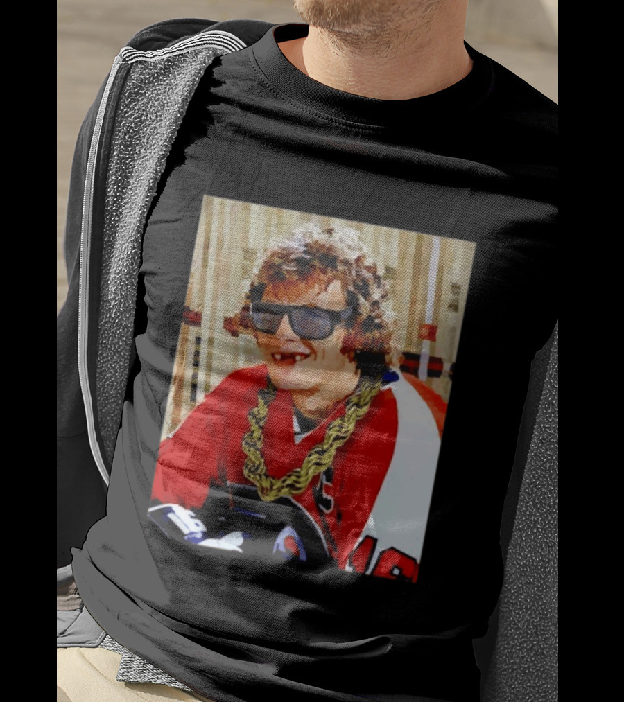 Philadelphia Flyers Bobby Clarke Retro Style Smile Iconic 1970s Nostalgia T-Shirt