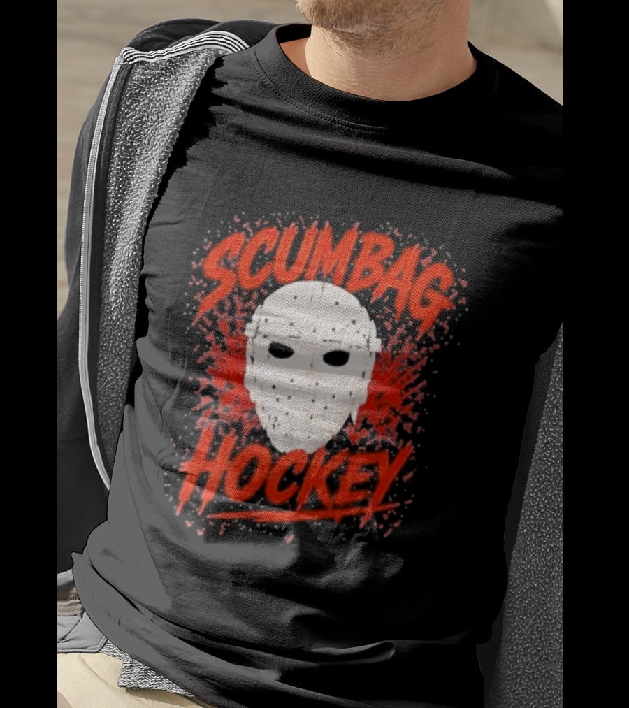 Philadelphia Scumbag Hockey Jason Voorhees Mask T-Shirt