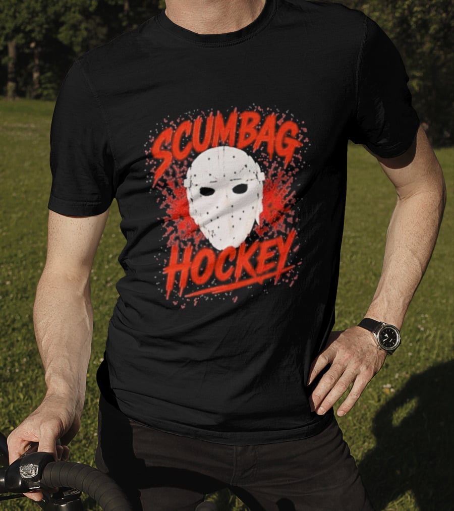 Philadelphia Scumbag Hockey Jason Voorhees Mask T-Shirt