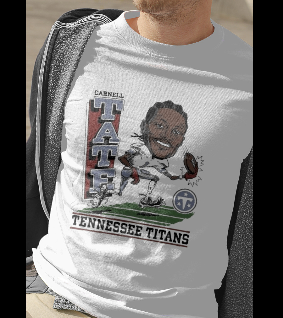 Carnell Tate Tennessee Titans Football T-Shirt