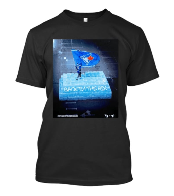 Toronto Blue Jays Back In The 6ix Ice Flag And Blocks T-Shirt