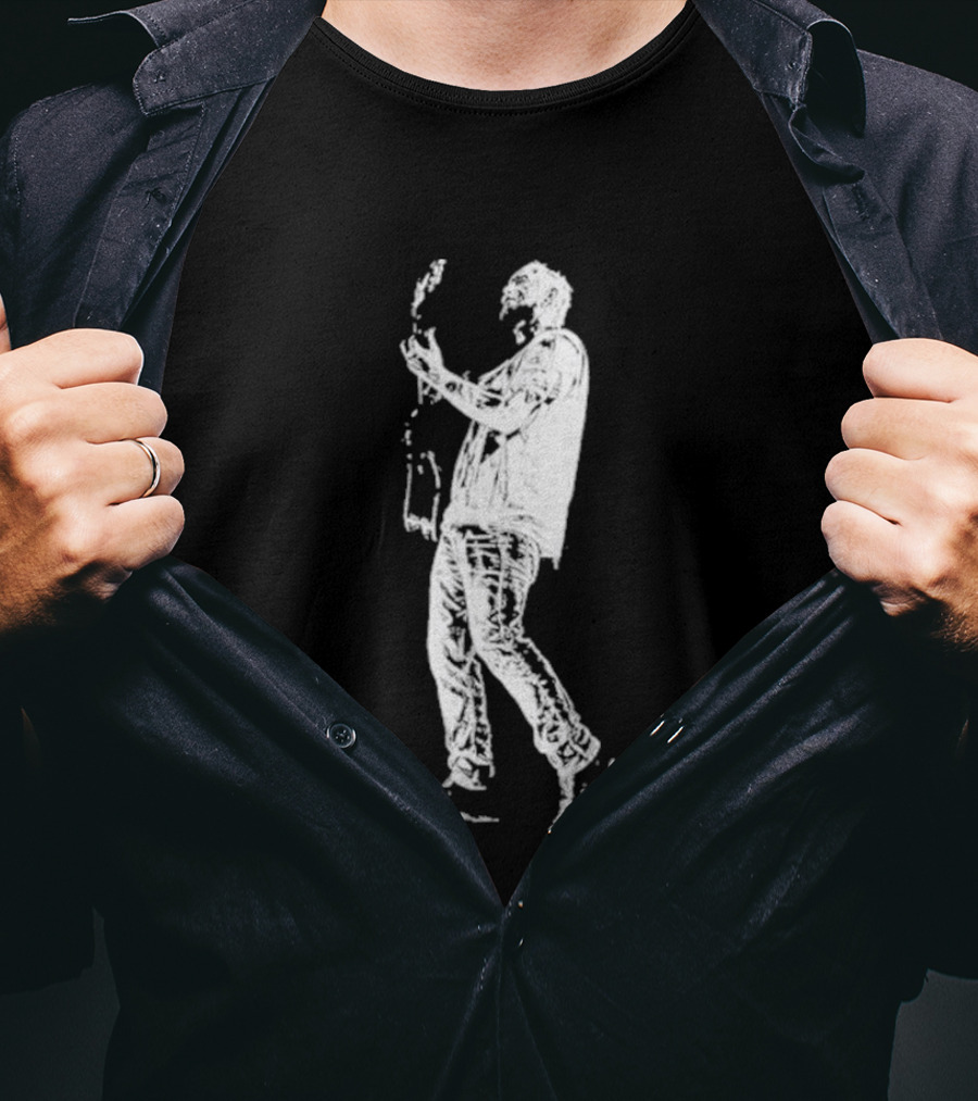 Zach Bryan Nebraska 2026 Tour Guitar T-Shirt