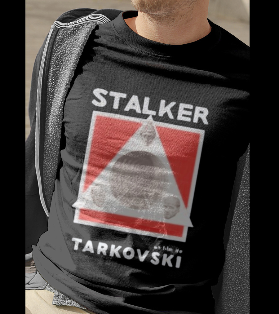 Stalker Film Tarkovski Triangular Faces T-Shirt