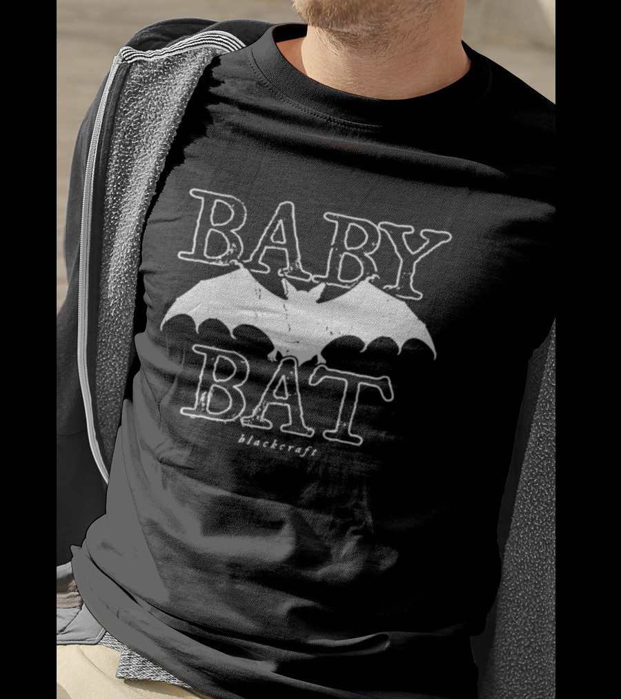 Blackcraft Baby Bat Winged Goth Aesthetic T-Shirt