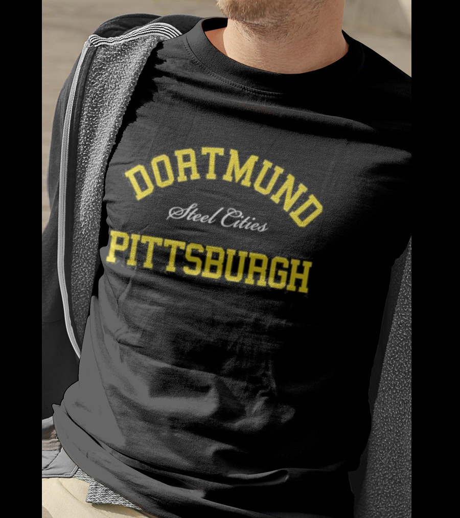 Dortmund Pittsburgh Steel Cities T-Shirt