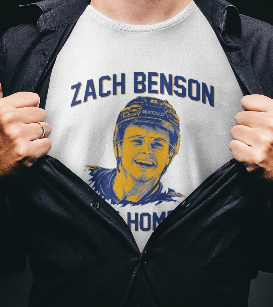 Zach Benson Is My Homeboy Buffalo Hockey Fan T-Shirt