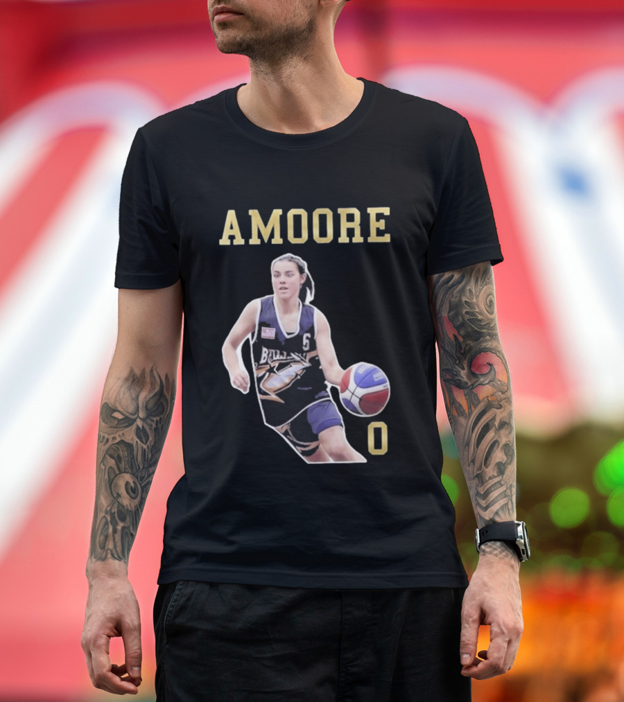 Amoore Bulls Basketball Player Jersey Number 0 T-Shirt