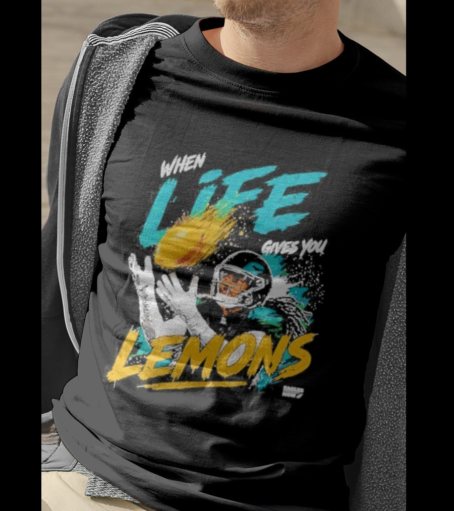 Philadelphia Eagles When Life Gives You Lemons Football Makai Lemon T-Shirt