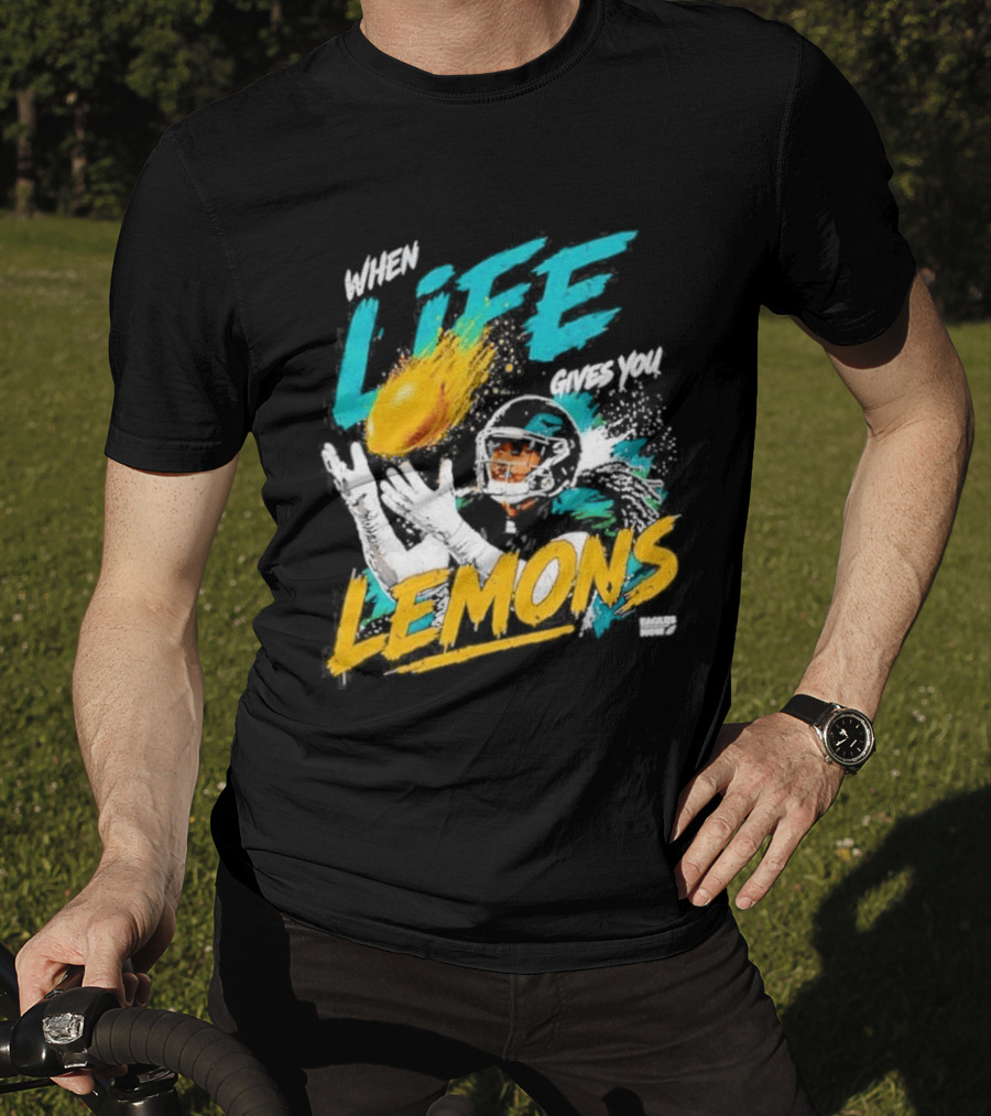 Philadelphia Eagles When Life Gives You Lemons Football Makai Lemon T-Shirt