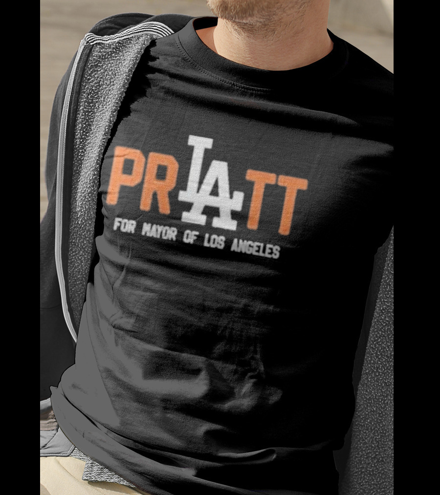 PRATT For Mayor Of Los Angeles LA Election Campaign T-Shirt