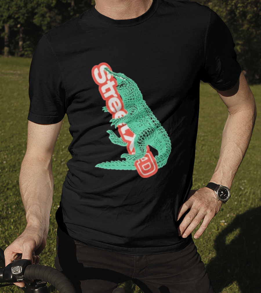 StreetxAD Basilik Gator Vintage Crocodile T-Shirt