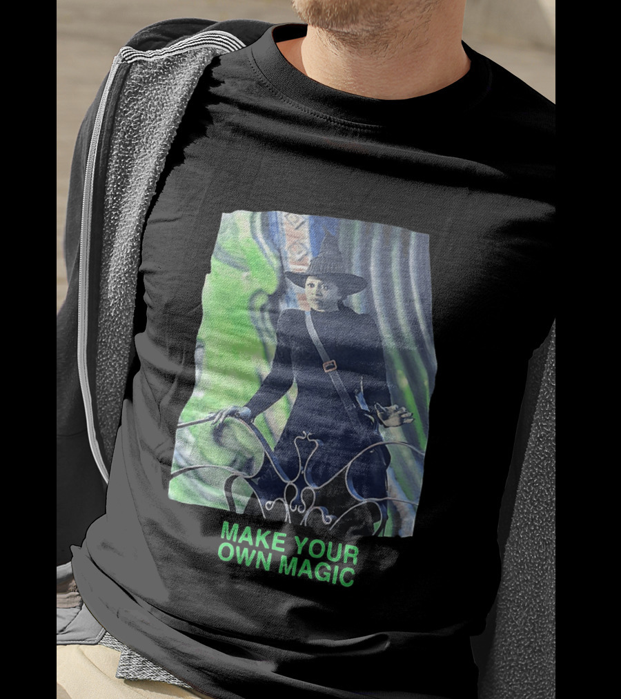 The Wizard Of Oz Make Your Own Magic Wicked Character Image T-Shirt