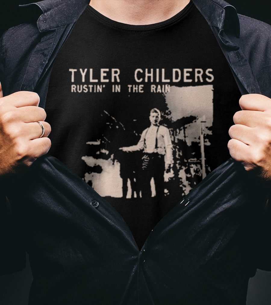 Tyler Childers Rustin In The Rain Vintage Western T-Shirt