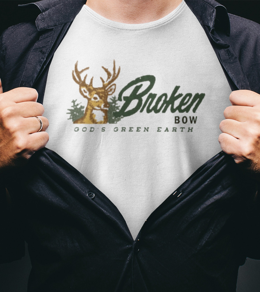 Broken Bow God's Green Earth Deer T-Shirt