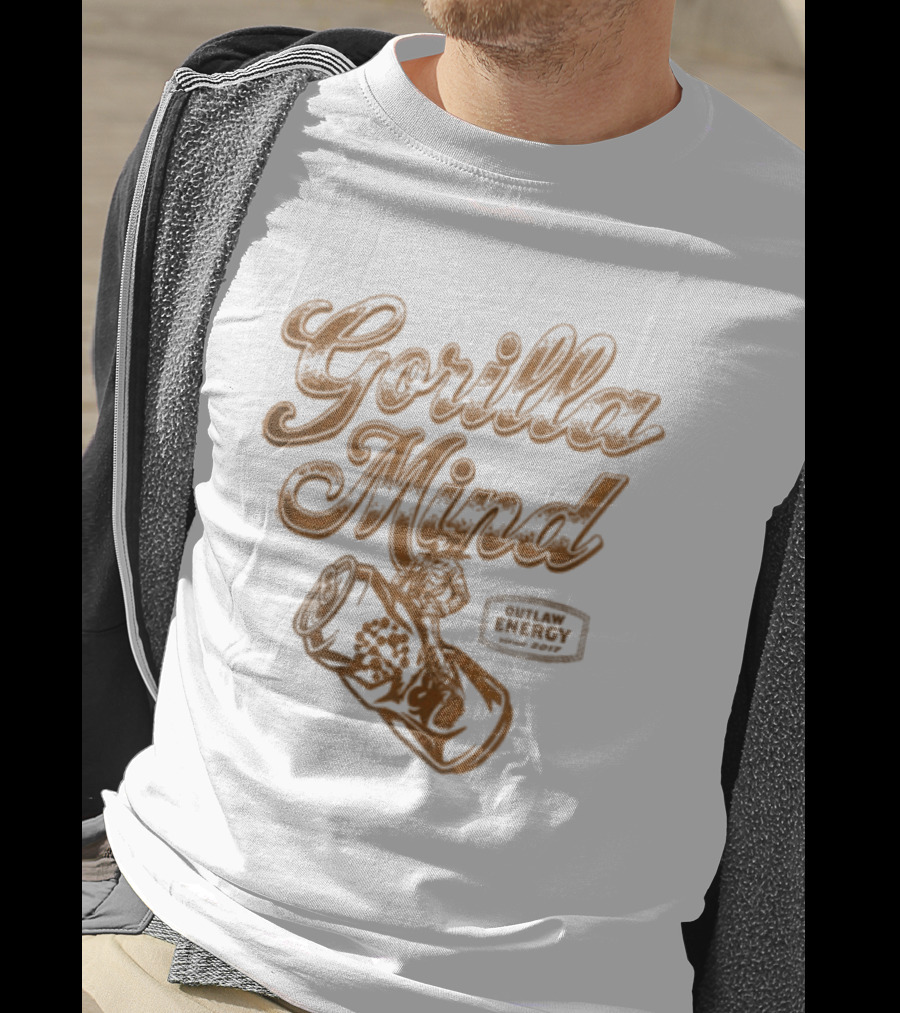 Gorilla Mind Outlaw Energy Since 2017 Can T-Shirt