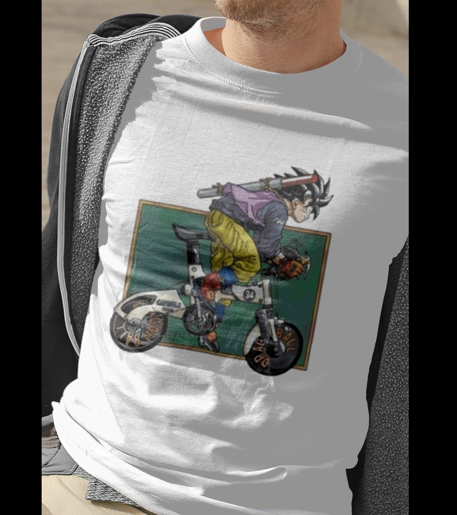 Dragon Ball Z Goku Limited Edition Cycling 34 Capsule Corp T-Shirt