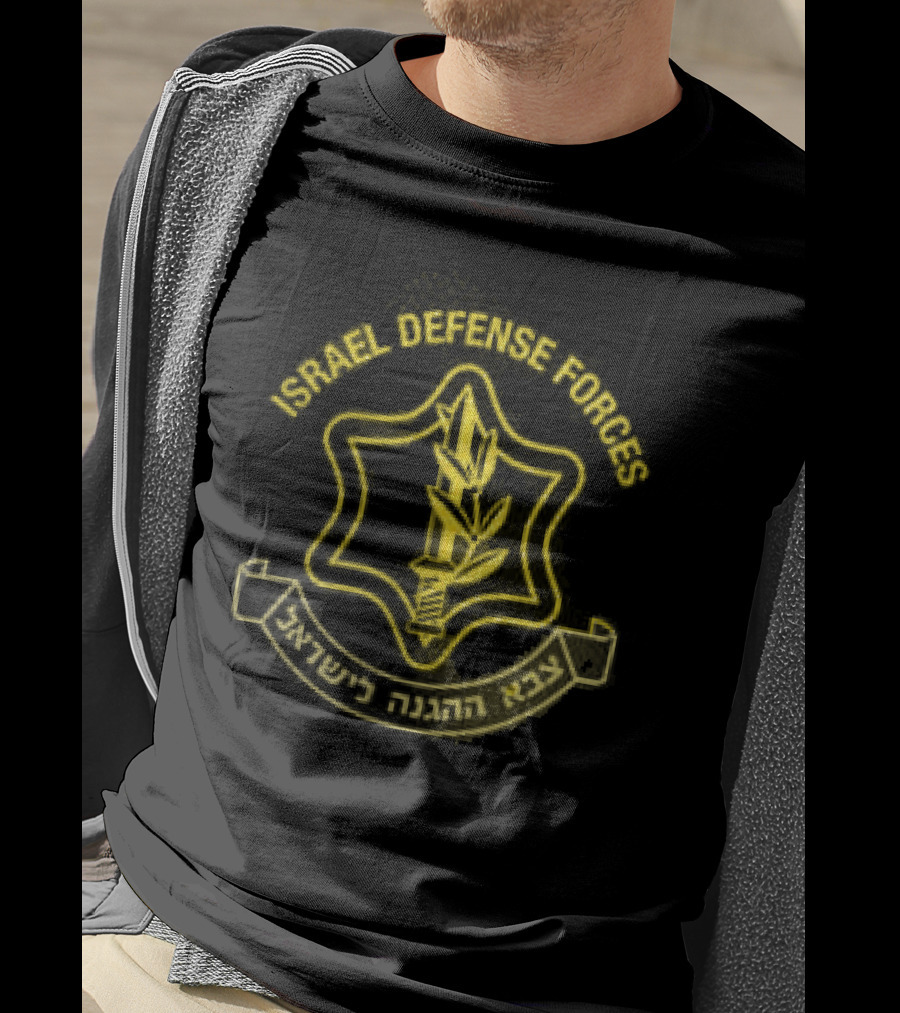Cole Allen IDF Israeli Defense Forces Emblem Yellow Star T-Shirt