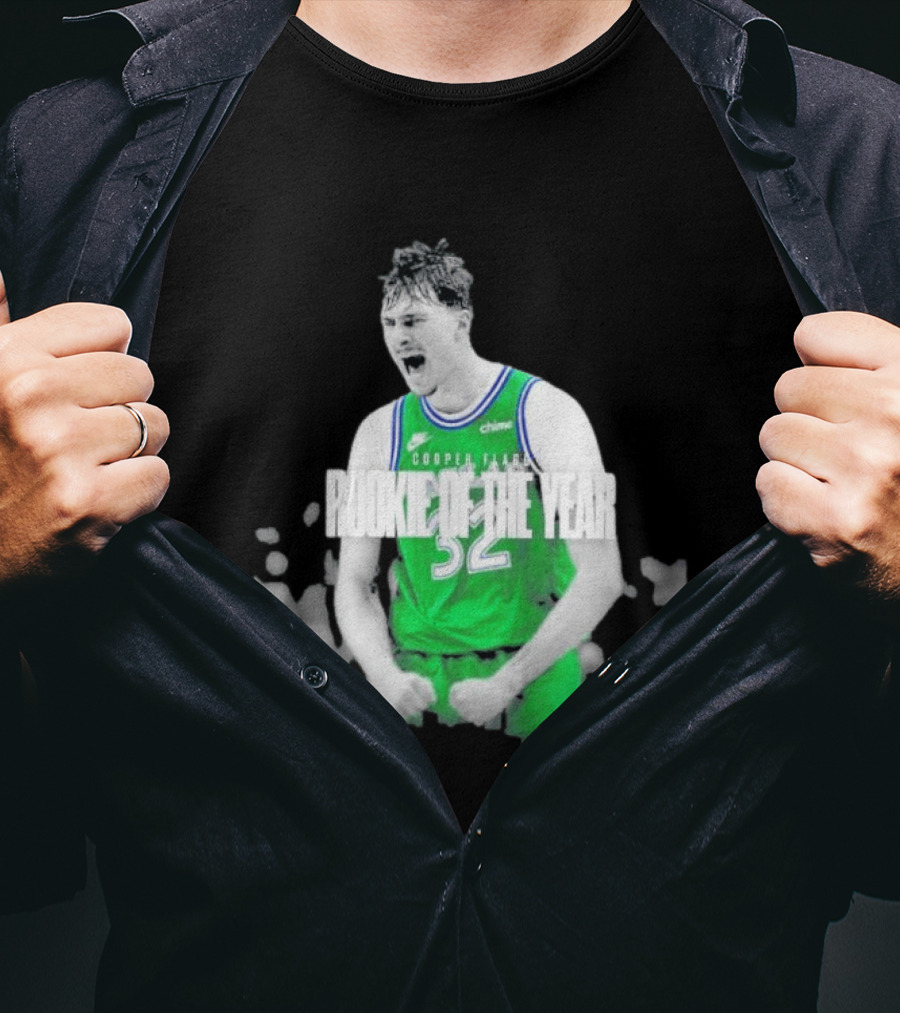 Cooper Flagg Rookie Of The Year 32 NBA 2026 T-Shirt