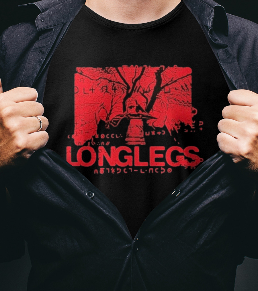 Cruel World Creepy Red Longlegs Tree T-Shirt
