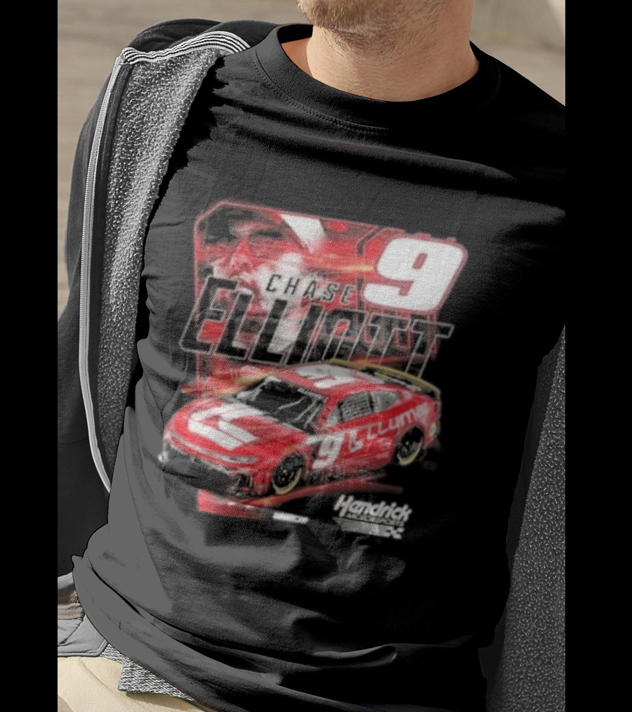 Hendrick Motorsports Chase Elliott #9 Llumar Racing Car T-Shirt