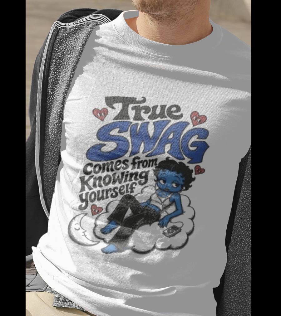 True Swag Comes From Knowing Yourself Third Eye Kingdom Self Knowledge T-Shirt