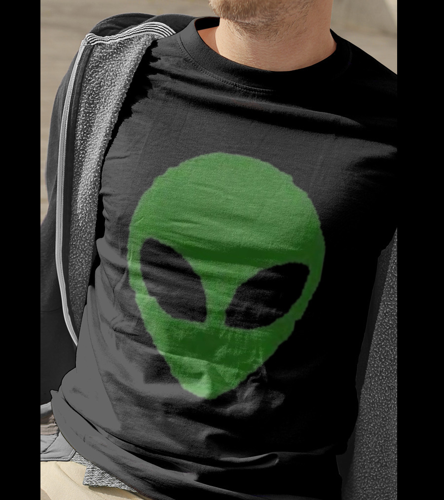Margo Millet Alien Green Face Money Troubles T-Shirt
